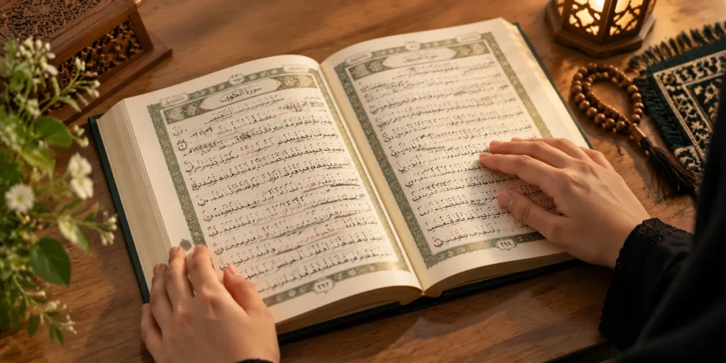 Reading the Quran as practice for vowelled Arabic reading