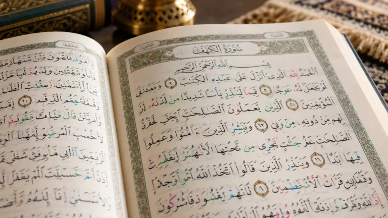 Tajweed Mushaf with color coded Quran text