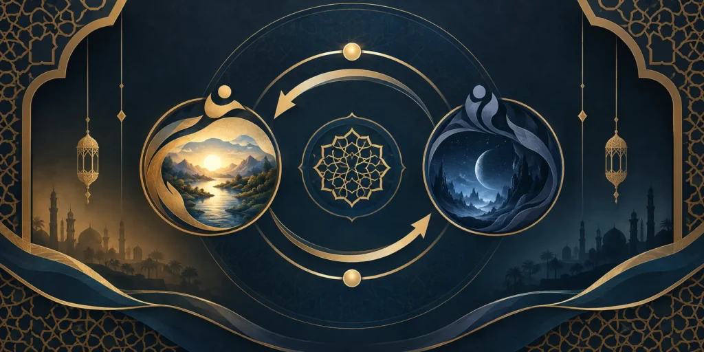Repeated refrain in Surah Ar-Rahman addressing humans and jinn