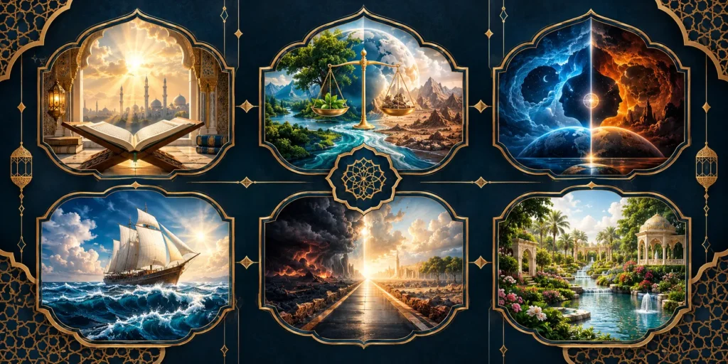 Six major themes of Surah Ar-Rahman